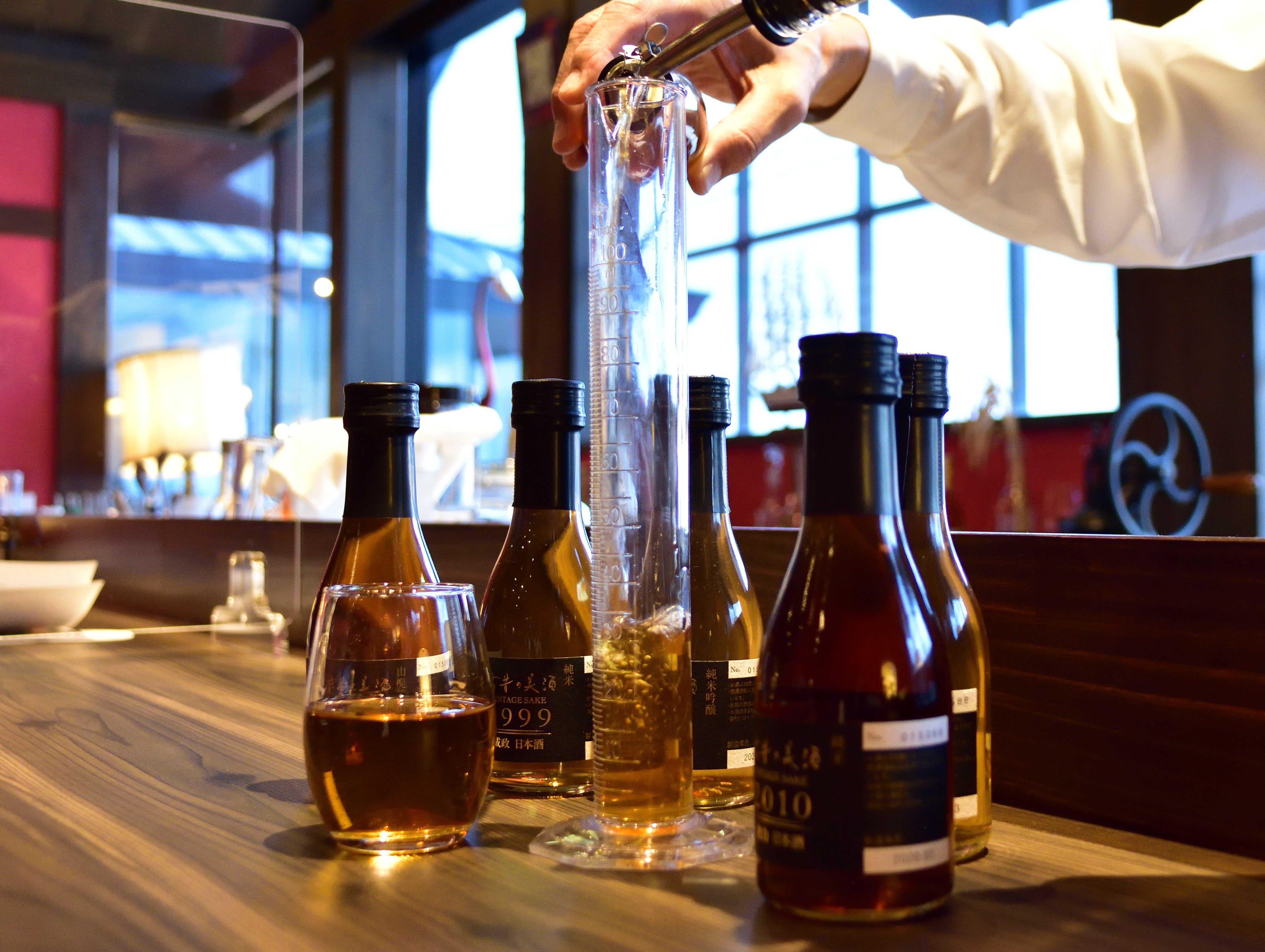 ブレンドして広がる複雑な古酒の味わい