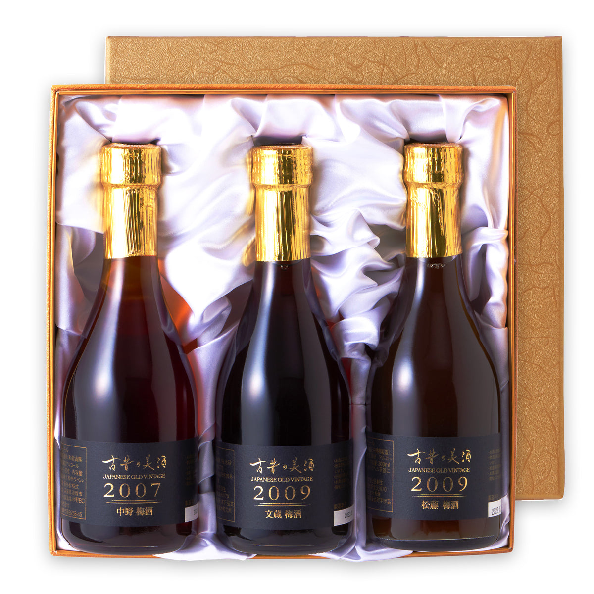 うめ梅酒 -Umeumeshu』Vintage2007,2009,2009 梅酒3銘柄セット